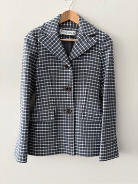 JW Anderson Wool Plaid Blazer